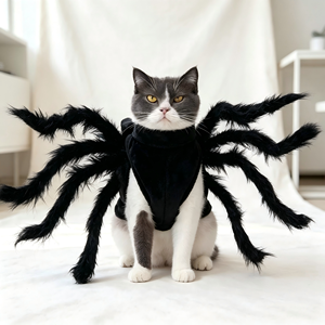 <strong>Halloween</strong> Spider Cat Costume Wholesale 8Leg Giant Spooky Funny Pet Coat Cosplay <strong>Outfit</strong> for Cats Small <strong>Dogs</strong> OEM Custom Logo Bulk - Product Image 3