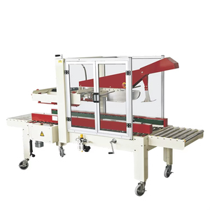 FX-AT5050D Auto Flap <b>Folding</b> Carton Sealer with Safety Cover, Carton <b>Folding</b> Box Sealing Machine - Product Image 1