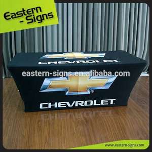 6 רגל פוליאסטר מסחר הצג כיסוי שולחן - Product Image 6