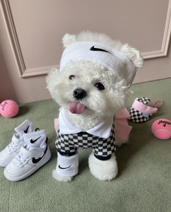 Honden Trui Jas Kat Kleding Gebreide Huisdier Truien Kitten Puppy Levert Groothandel Honkbal Uniformen En Hoed - Product Image 3