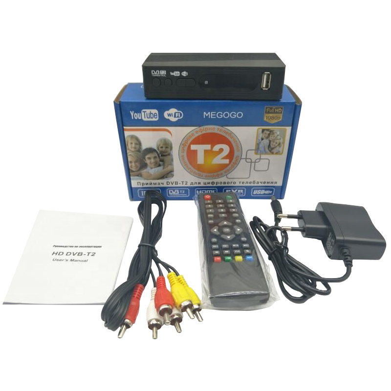 Russia Hot Sale Set Top <strong>Box</strong> Free <strong>Internet</strong> Channels <strong>Decoder</strong> Ip <strong>Tv</strong> FTA 1080p Dvb T2