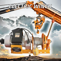 Treuil électrique 220V, palan de levage pour grue, petit outil pour usage extérieur