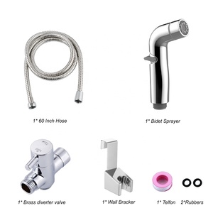 Kit de pulvérisation <span class=keywords><strong>d</strong></span>'<span class=keywords><strong>eau</strong></span> de Bidet, douche, Shattaf, pour salle de bain, pulvérisateur manuel, <span class=keywords><strong>toilette</strong></span> - Product Image 2
