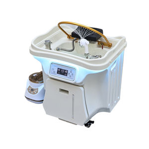 Lujoso <span class=keywords><strong>Lavacabezas</strong></span> Portátil Sin Tuberías para Terapia Capilar SPA con Dos Tanques de Agua - Product Image 1
