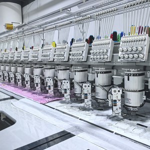 Multi‑head Industrial Embroidery Machine Apparel Machinery High Precision For Clothing Logo Embroidery Wholesale - Product Image 3