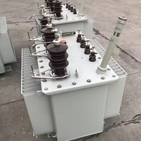 Transformateur de distribution immergé dans l'huile triphasé S11 6,6 kV 10 kV 20 kV 220 V à faible perte 10 kVA-50000 kVA 50/60 Hz Cuivre/Aluminium