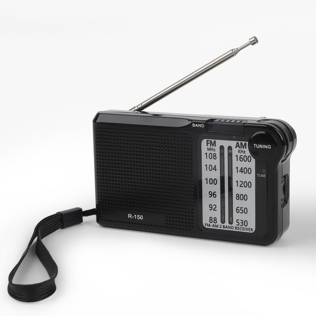 Eletree Best Reception Portable Am Fm Compact Transistor Radios Player Multi-Band  Adjustable Frequencies Display Mini Radio
