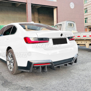 สปอยเลอร์กันชนหลัง ดิฟฟิวเซอร์ สปลิตเตอร์ ลิป ครีบกันชนหลัง สำหรับ BMW ซีรีส์ 3 I3 ปี 2022+ อุปกรณ์ตกแต่งรถยนต์ - Product Image 5