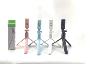 Multifunctional Selfie Stick &amp; <strong>Tripod</strong> With Beauty LED Light Remote Control Fold Feature Wireless Remote Stand-BT R1s - Product Image 4