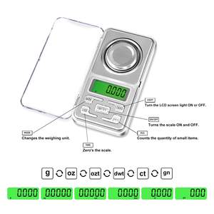 <span class=keywords><strong>Balance</strong></span> <span class=keywords><strong>de</strong></span> <span class=keywords><strong>précision</strong></span> <span class=keywords><strong>professionnelle</strong></span> mini 0,01 x 500g, <span class=keywords><strong>balance</strong></span> <span class=keywords><strong>de</strong></span> poche numérique, <span class=keywords><strong>balance</strong></span> pour peser les bijoux - Product Image 5