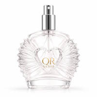 Flacon de parfum vide de luxe en verre pour femme, style Dubaï, rose, avec bouchons uniques