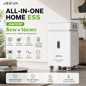 Système de stockage d'énergie domestique mobile 16 kWh 6 kW avec entrée solaire MPPT 9000 W – Direct Usine - Product Image 1