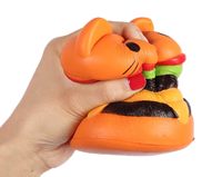 PU Soulagement Du Stress Squishy Jouets Jumbo Lente Rising Kawaii Chat Hamburger Pain Fidget Jouet pour Autisme TDAH Adultes Enfants Antistress