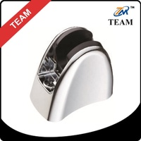 Accessoires de salle de bain TM-6062, support mural chromé, 100% plastique ABS, support de pomme de douche réglable