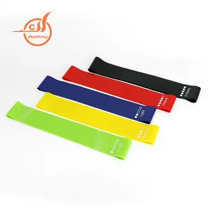 China Pilates Band Workout Accessories Stretch Loop Bands Set Custom Logo Resistance Band Fitness for Home Exercise