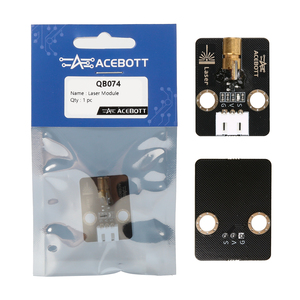 ACEBOTT เรดดอทสัญญาณดิจิตอล/สัญญาณ PWM 650nm 5mW ส่วนประกอบอิเล็กทรอนิกส์เลเซอร์ไดโอดเซนเซอร์โมดูลสำหรับรถ DIY - Product Image 2
