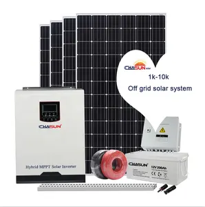 뜨거운 판매 1kw 2kw 3kw 4kw 5kw 오프 그리드 태양열 시스템 벽 장착 가정용 태양 에너지 저장 배터리