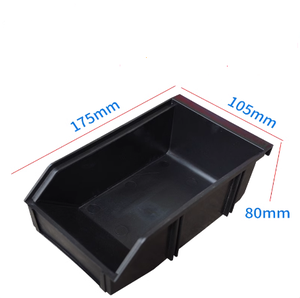 ESD tempat penyimpanan plastik hitam Anti statis, jalur gigi/sekrup komponen konduktif dapat disesuaikan ukuran dapat disesuaikan untuk keamanan - Product Image 4