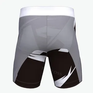 Vêtements en gros Shorts de combat MMA sublimés Shorts de combat de boxe pour arts martiaux