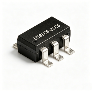 ชุดวงจรป้องกันไฟฟ้าสถิตย์ USBLC6-2SC6 3.5pF SOT-23-6L ไดโอด TVS วงจรรวม - Product Image 1