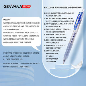 जनवाना प्रचार बुलेट स्याही पेन स्कूल और ऑफिस स्टेशनरी पेन मिनी 0.5 मिमी बुलेट टिप जेल की स्याही पेन - Product Image 6