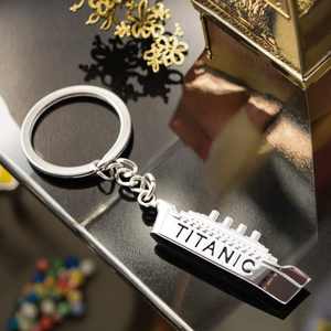 Tùy chỉnh RMS Titanic tàu <span class=keywords><strong>Keychain</strong></span> Nhà máy cung cấp Kim Loại Keyring với thiết kế tùy chỉnh - Product Image 3