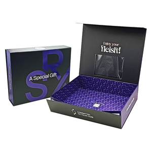 Caja de Regalo Magnética Rígida de Lujo Personalizada en Oferta, con Grabado, Embalaje de Cartón Plegable Reciclable, Color Personalizado y Tapa Magnética - Product Image 1