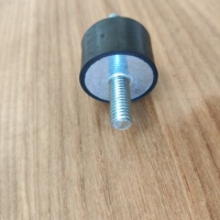 Gummiverbindung zur Vibrationsdämpfung für Kompressor-Schwingungsdämpfer – Silent Block mit männlichem auf männlichem Gewindeanschluss