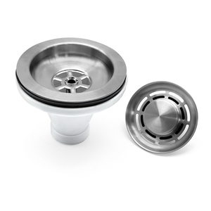 EN274 Certified 304 Edelstahl Waschbecken Korbs ieb Einfache Installation | Beeindrucken der wasserdichter Spülbecken-Abfluss stopfen - Product Image 3