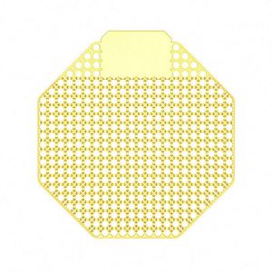 New Design Hexagon <b>Mats</b> Fragrance Support Brand Logo <b>Eva</b> Plastic Deodorizer Urinal Screens for Toilet Bathroom - Product Image 5