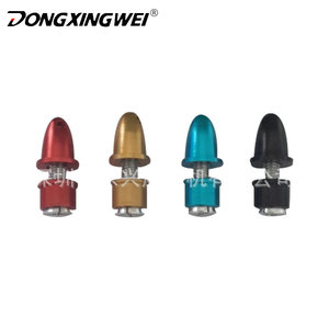 Clip d'hélice coloré en forme de balle pour moteurs d'avions miniatures et drones, 3.17mm, rouge, or, bleu, noir - Product Image 2