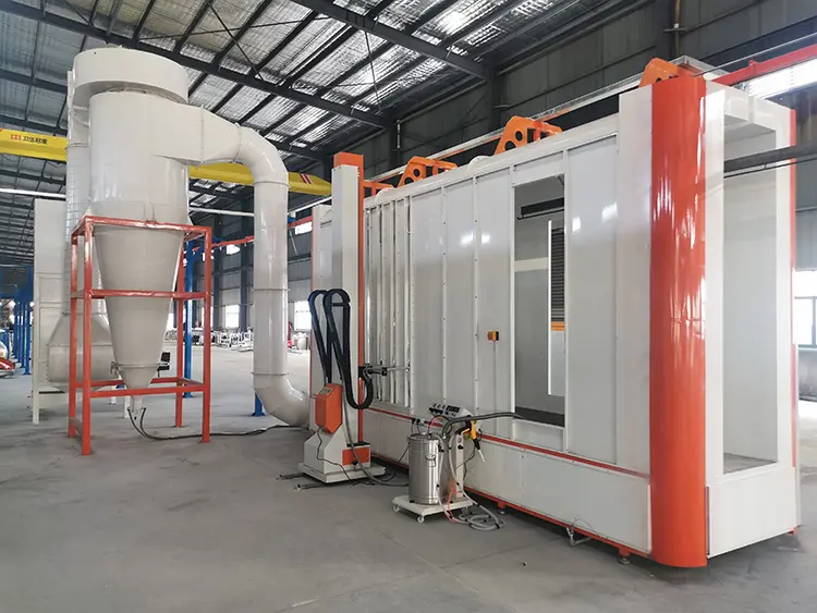 Automatic cheap Powder coating spraying production line