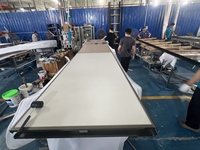 Mur coulissant pliable utilisable d'usine cloison de séparation pliante insonorisée mobile avec accessoires de piste pour banquet