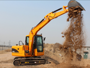 Prix de la nouvelle excavatrice sur chenilles Rhinoceros 2,8 tonnes XN28 avec cabine, mini-excavatrice - Product Image 1