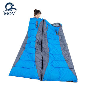 Phong Bì Túi ngủ bốn mùa cắm trại ngoài trời cắm trại du lịch Túi ngủ người lớn có thể nối Túi ngủ đôi - Product Image 6