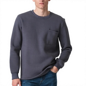 Nueva Colección de Sudaderas Casuales para Hombre, Mezcla de Algodón, Cuello Redondo, Manga Larga, Fabricante de Marca Privada OEM - Product Image 3
