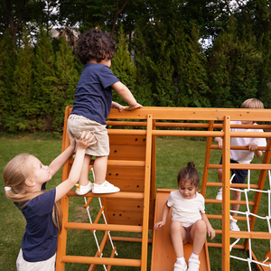 Estructura de escalada de madera para niños, gimnasio <span class=keywords><strong>infantil</strong></span> interior, juguetes para <span class=keywords><strong>parque</strong></span> <span class=keywords><strong>infantil</strong></span> - Product Image 2