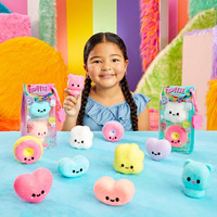 Fluffie Stuffiez Minis Squishy Plush Toy Mini Surprise Pullable Plush Squeeze Fidget Stress Relief Cute Bag Charm Gift Wholesale