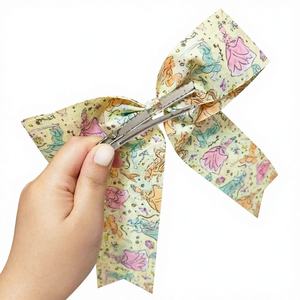 MUESTRA RETAIL H.E.R. Accesorios para el Cabello de Princesas, Lazos Grandes Estampados para Niñas con tu Diseño Favorito, Hechos en PRC - Product Image 1