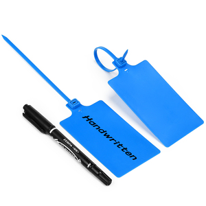 ป้ายผนึกทำจากพลาสติกแท็กกระเป๋าป้ายติดกระเป๋าเดินทางแบบกำหนดได้เองป้ายกำกับการขนส่งแบบปลอดภัยใช้ผูกโลโก้ขนาดใหญ่ได้ - Product Image 1