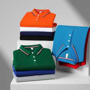 Wholesale Custom Embroidered Printing Logo Plain Cotton Polyester <b>Mens</b> Uniform <b>Black</b> Golf <b>Polo</b> <b>Shirts</b> - Product Image 2