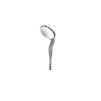Miroirs dentaires double face personnalisés en acier inoxydable Miroir buccal polyvalent pour l'hygiène buccale à surface avant #4