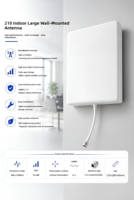 Antenne murale intérieure 5G du fabricant 700-4000 MHz à gain élevé 9 dBi, panneau directionnel IP67, fixation par vis
