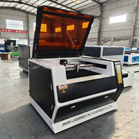 Machine laser CO2 haute vitesse 100W 900x600mm pour textile, papier, bambou, usage industriel