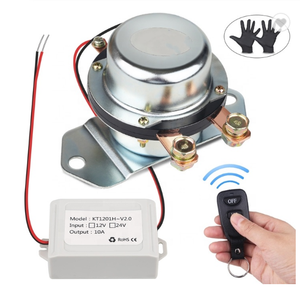 Interrupteur de batterie sans fil pour voiture, télécommande <span class=keywords><strong>12V</strong></span>, 180a, 10 pièces, pour séparer la batterie de véhicule - Product Image 5