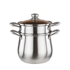 Équipement de restauration commerciale, ensemble de casseroles de différentes tailles, pot à soupe en acier inoxydable à double paroi pour restaurant - Product Image 3