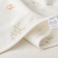 Couverture pour bébé à capuche, manches chauve-souris, en pur coton, pour nouveau-né, quatre saisons, double couche, imprimé dessin animé, respirante, lavable, antibactérienne
