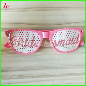 Bride Bridesmaid Mesh <b>Studded</b> Glasses Pink Wedding Party Props LPP4267 - Product Image 5