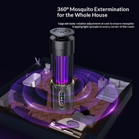 Lampe anti-moustiques portable électrique à choc UV, nouvelle lampe anti-moustiques multifonctionnelle rechargeable par USB