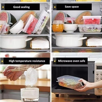 Ensemble de couvercles extensibles en silicone réutilisables pour aliments, lot de 12, couvercles de pot en silicone